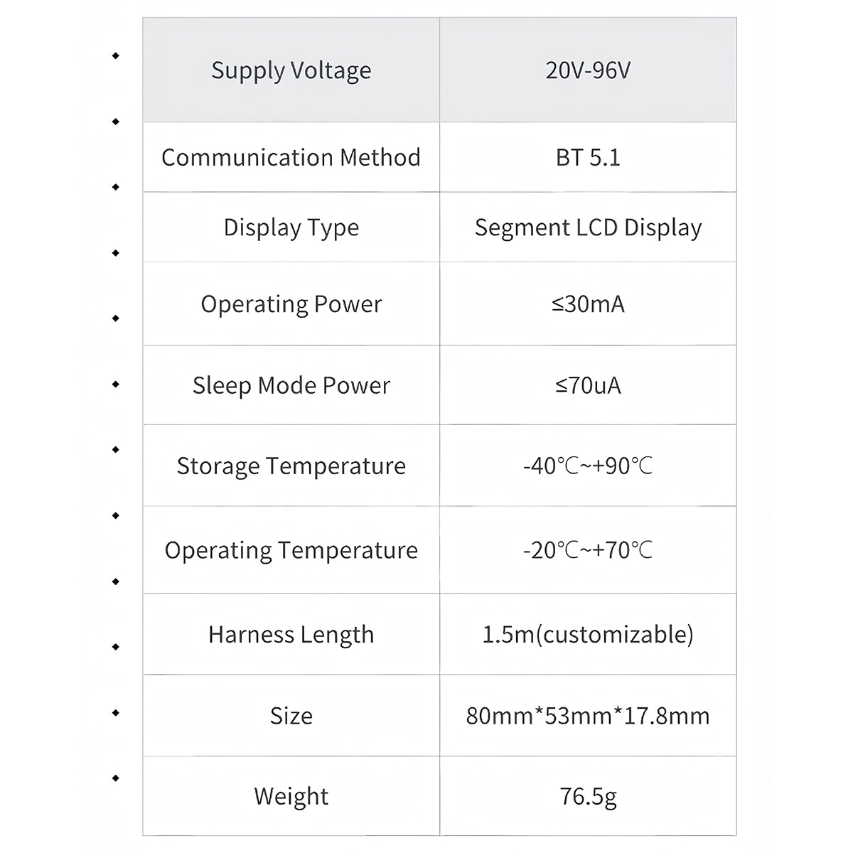 2.8inch BT LCD Bluetooth Battery level display RS485 Voltage Current temperature Coulometer Capacity Indicator