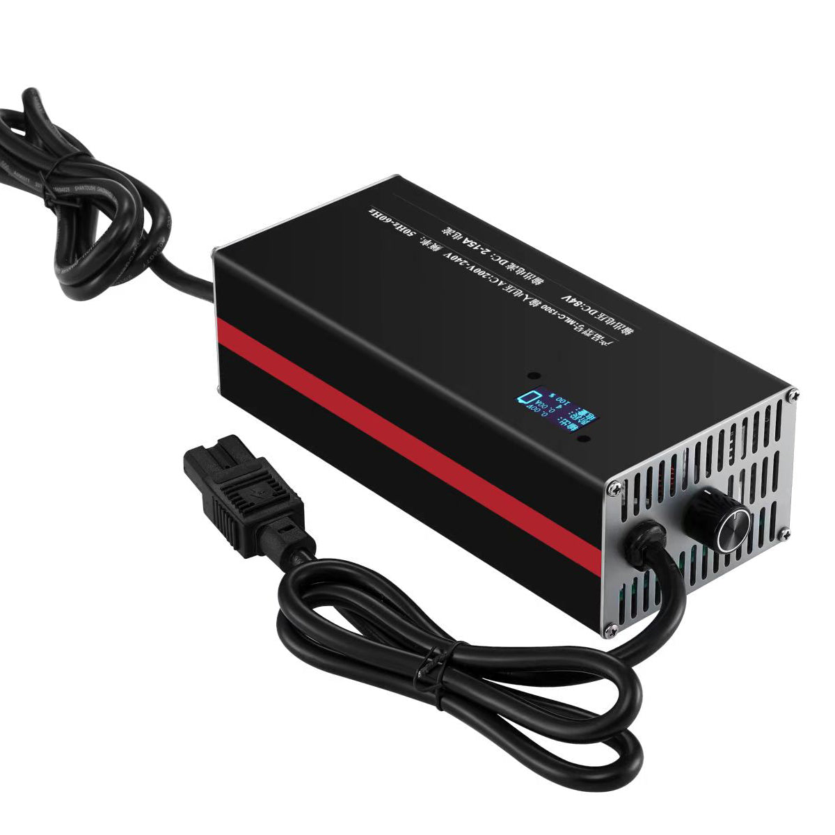 20A Lithium Battery Li-ion Lifepo4 Charger 36V 48V 58.4V 72V 60V 67.2V 84V 87.6V Curren Adjust Fast Charge 10S 16S 20S 24S
