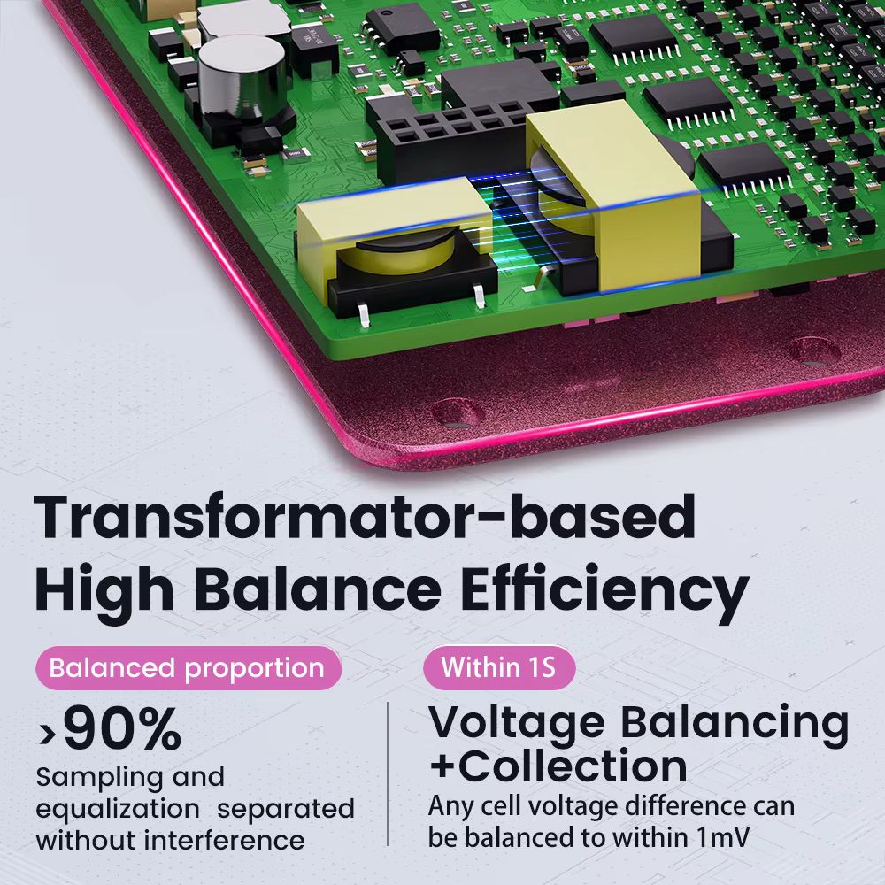 ANT Smart BMS 13-24S 48V 60V 72V 100A-200A for Lifepo4  Li-Ion Lto Battery 1A Active Balance